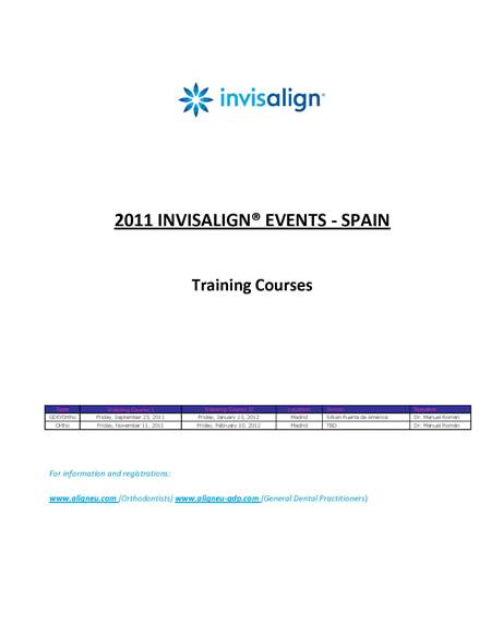 Ortodoncia Málaga Formación Invisalign