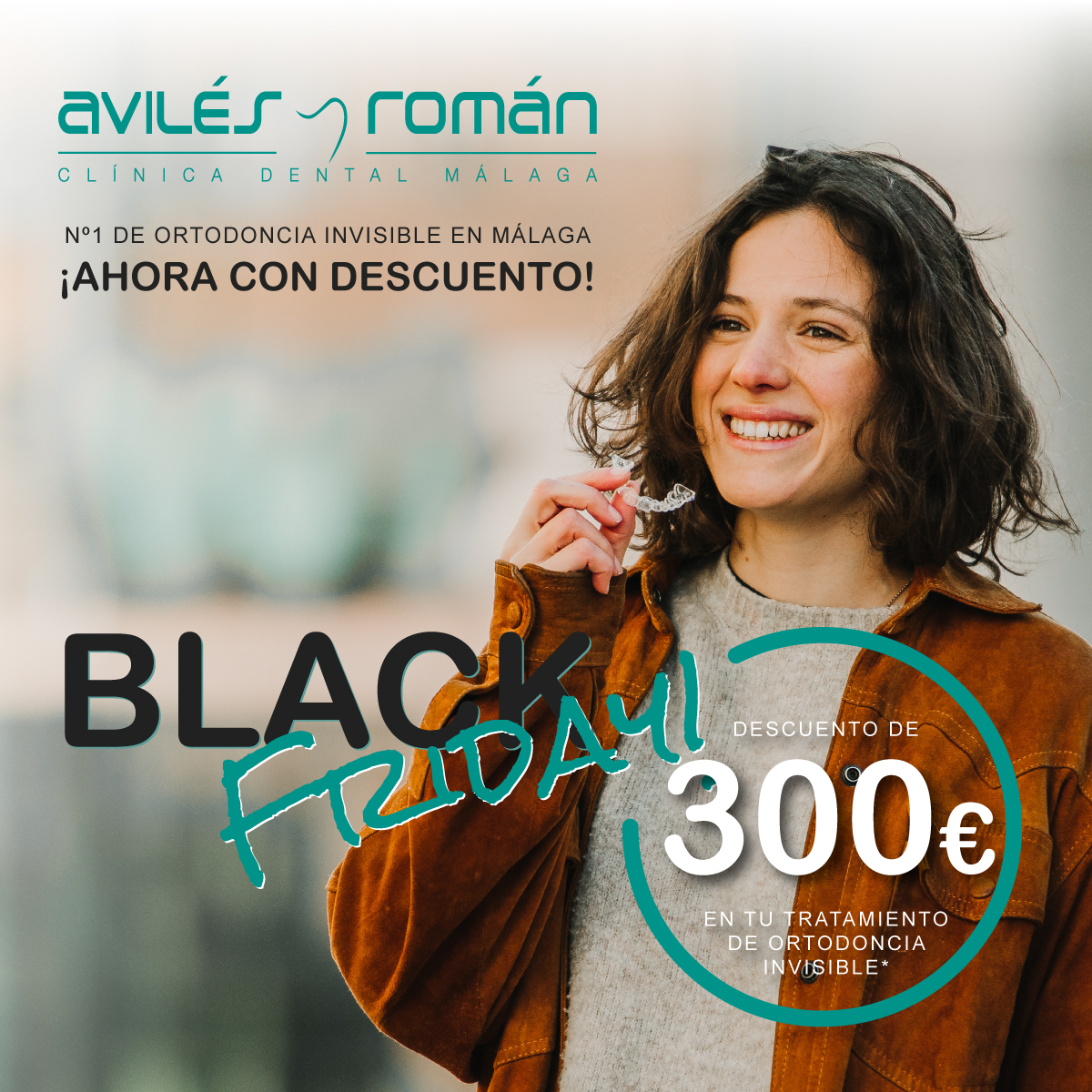 ¡Black Friday en Ortodoncia Invisible!